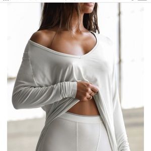 JOAH BROWN ~ Relaxed Long Sleeve - chalk